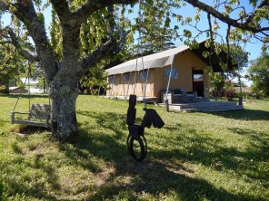 Six B&B Safari Tents with Pool in a Rural Location near Bergerac, Nouvelle Aquitaine, France